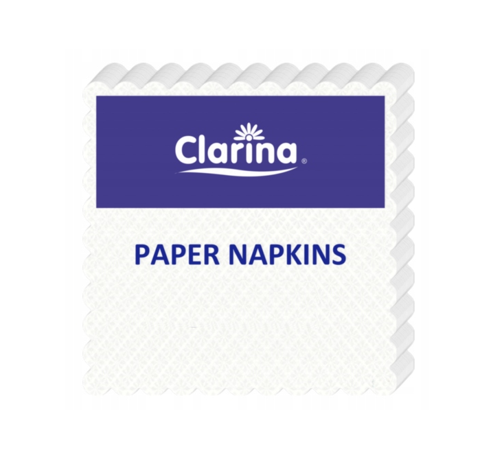 Screenshot 2025-02-07 at 09-44-59 SERWETKI gastronomiczne ZĄBKOWANE 17x17cm Clarina 400 sztuk (5728) • Cena Opinie • Obrusy serwetki podkładki 12202406520 • Allegro.png