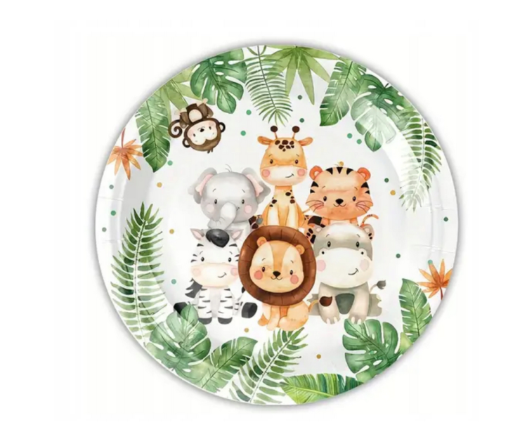 Talerzyki zwierzatka zoo 23 cm OPAK-OL.png