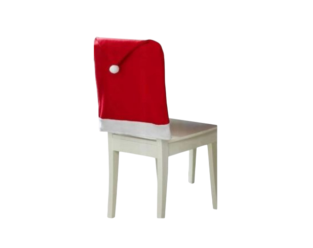 Pokrowiec na krzesło 66x49 cm czapka św. Mikołaja.png