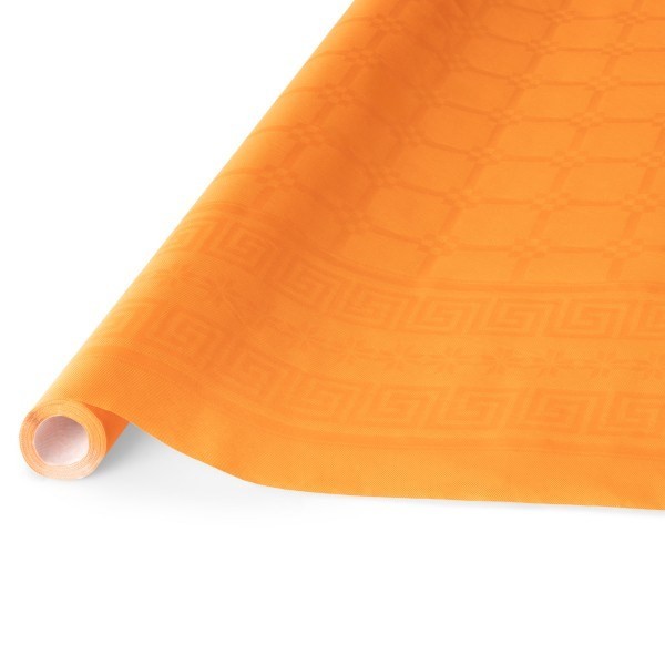 Obrus papierowy na rolce 118 cm  6 metrów Pomarańczowy OPAK-OL.jpg