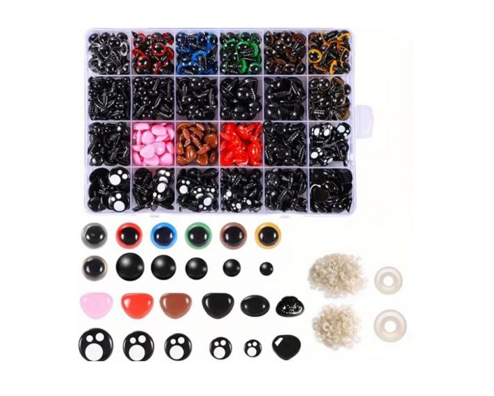 Oczy noski do maskotek 6-16 mm organizer 1060 elementów OPAK-OL.jpg